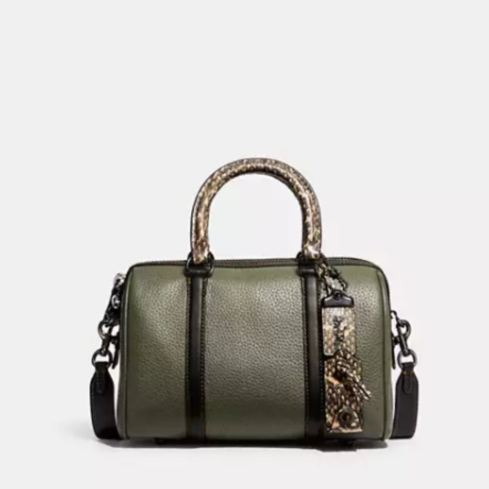 ❤️SOLD❤️ Coach Ruby Satchel 25 in Colorblock - Picture 1 of 16